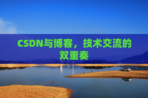 CSDN与博客，技术交流的双重奏